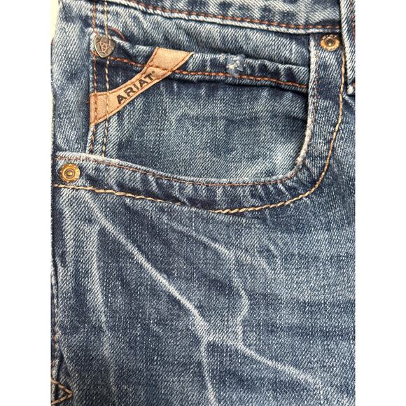 Ariat Mens M4 Low Rise Scoundrel Boot Cut Jean Size 34 x 32 Western Workwear - Picture 6 of 11